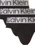 Ανδρικά Σλιπ Calvin Klein Hip Brief 3p. 000NB3129-7V1 ΜΑΥΡΟ